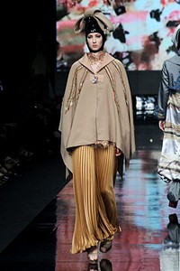 Tuti Adib Exo East. Jakarta Fashion Week 2012 at Pacific Place Ground Floor. Jakarta. [Foto: Mohammad Abduh/Wolipop]