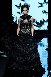 Soko Wiyanto Diagramma. Jakarta Fashion Week 2012 at Pacific Place Ground Floor. Jakarta. [Foto: Mohammad Abduh/Wolipop]