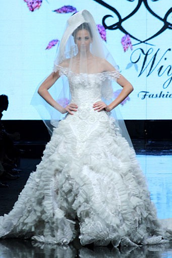 Soko Wiyanto Diagramma. Jakarta Fashion Week 2012 at Pacific Place Ground Floor. Jakarta. [Foto: Mohammad Abduh/Wolipop]