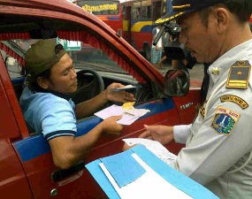 Dishub DKI Kembali Gelar Razia Sopir Angkot Nakal