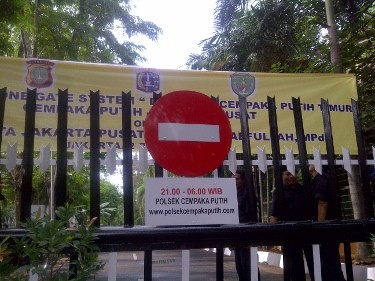  Rawan Curanmor, Perumahan di Cempaka Putih Terapkan Gerbang 1 Pintu