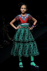 Sofie Trans Cultures. Jakarta Fashion Week 2012 at Pacific Place Ground Floor. Jakarta. [Foto: Mohammad Abduh/Wolipop]