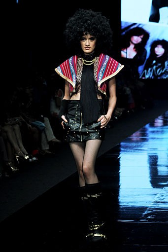 Ian Adrian Glam Rock. Jakarta Fashion Week 2012 at Pacific Place Ground Floor. Jakarta. [Foto: Mohammad Abduh/Wolipop]
