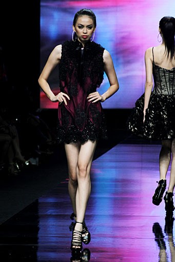 Vicky Soetono Mario & Jo. Jakarta Fashion Week 2012 at Pacific Place Ground Floor. Jakarta. [Foto: Mohammad Abduh/Wolipop]