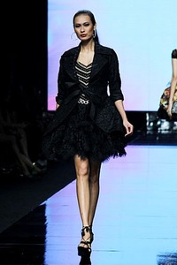 Vicky Soetono Mario & Jo. Jakarta Fashion Week 2012 at Pacific Place Ground Floor. Jakarta. [Foto: Mohammad Abduh/Wolipop]