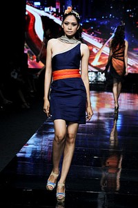 Angie Blaire Jakarta Nightlight Grooves. Jakarta Fashion Week 2012 at Pacific Place Ground Floor. Jakarta. [Foto: Mohammad Abduh/Wolipop]