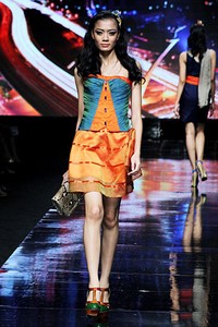 Angie Blaire Jakarta Nightlight Grooves. Jakarta Fashion Week 2012 at Pacific Place Ground Floor. Jakarta. [Foto: Mohammad Abduh/Wolipop]