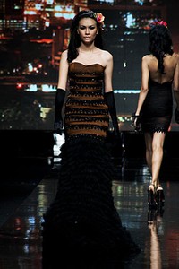 Angie Blaire Jakarta Nightlight Grooves. Jakarta Fashion Week 2012 at Pacific Place Ground Floor. Jakarta. [Foto: Mohammad Abduh/Wolipop]