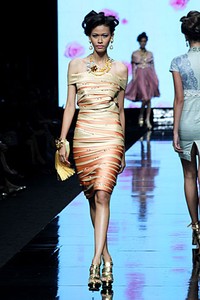 Yogie Pratama Diagramma. Jakarta Fashion Week 2012 at Pacific Place Ground Floor. Jakarta. [Foto: Mohammad Abduh/Wolipop]