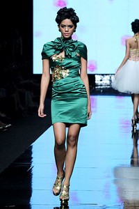 Yogie Pratama Diagramma. Jakarta Fashion Week 2012 at Pacific Place Ground Floor. Jakarta. [Foto: Mohammad Abduh/Wolipop]
