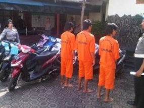 Komplotan Speed Drug Butuh 15 Detik Curi Motor Matic