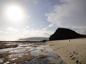 Menikmati Keasrian Pantai Seger