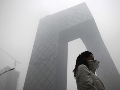 Udara di Beijing Sentuh Level Bahaya