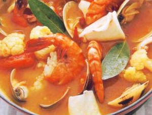 Resep Sup: Sup Seafood a la Spanyol
