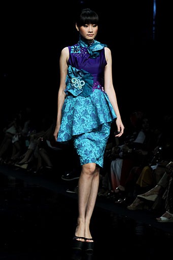 Susan Zhuang Orient Blossom. Jakarta Fashion Week 2012 at Pacific Place Ground Floor. Jakarta. [Foto: Mohammad Abduh/Wolipop]