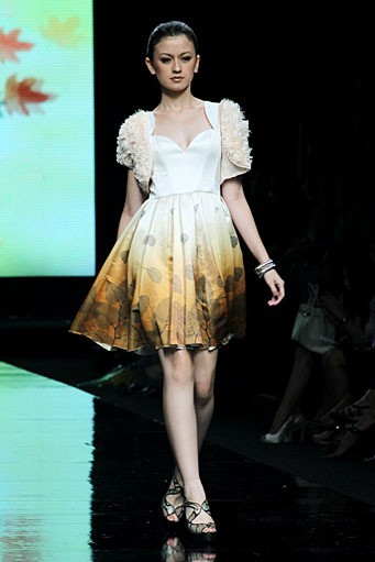 Padmo Gardjito Herbarium. Jakarta Fashion Week 2012 at Pacific Place Ground Floor. Jakarta. [Foto: Mohammad Abduh/Wolipop]