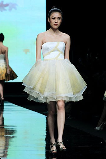 Padmo Gardjito Herbarium. Jakarta Fashion Week 2012 at Pacific Place Ground Floor. Jakarta. [Foto: Mohammad Abduh/Wolipop]