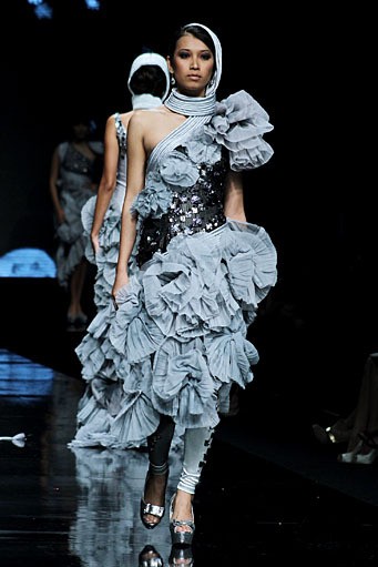 Hary Ibrahim Romanric Freeze. Jakarta Fashion Week 2012 at Pacific Place Ground Floor. Jakarta. [Foto: Mohammad Abduh/Wolipop]