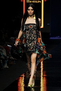 Ina Thomas The Goth Des. Jakarta Fashion Week 2012 at Pacific Place Ground Floor. Jakarta.  [Foto: Mohammad Abduh/Wolipop]