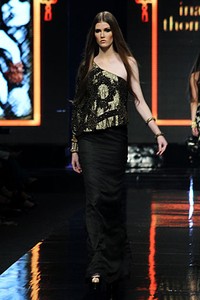 Ina Thomas The Goth Des. Jakarta Fashion Week 2012 at Pacific Place Ground Floor. Jakarta.  [Foto: Mohammad Abduh/Wolipop]
