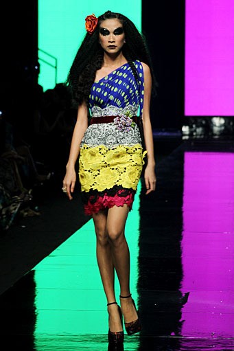 Ivan Gunawan Lareve du Luxe. Jakarta Fashion Week 2012 at Pacific Place Ground Floor. Jakarta. [Foto: Mohammad Abduh/Wolipop]