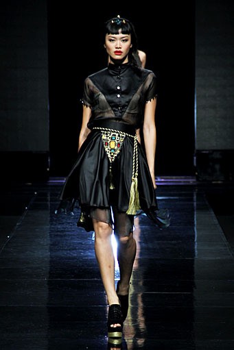 Inka Fesca. Jakarta Fashion Week 2012 at Pacific Place Ground Floor. Jakarta. [Foto: Mohammad Abduh/Wolipop]