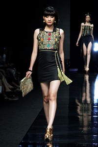 Inka Fesca. Jakarta Fashion Week 2012 at Pacific Place Ground Floor. Jakarta. [Foto: Mohammad Abduh/Wolipop]