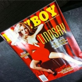 Foto Lindsay Lohan untuk Majalah Playboy Beredar di Internet