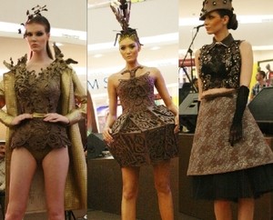 Magnum & 5 Desainer Indonesia Buat Gaun dari Cokelat 