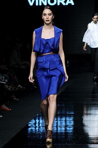 Vinora Dont Ask Me About The Theme, Ask me About The Inspiration. BRI Present LPM Graduates by Fashion Council. Jakarta Fashion Week 2012 at Pacific Place Ground Floor. Jakarta. [Foto: Mohammad Abduh/Wolipop]