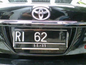 Nopol RI 62 Kedaluwarsa Keteledoran Setneg