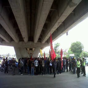 Hari Antikorupsi se-Dunia Diperingati Segelintir Mahasiswa Makassar
