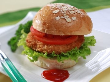 Resep Ayam: Crispy Chicken Burger