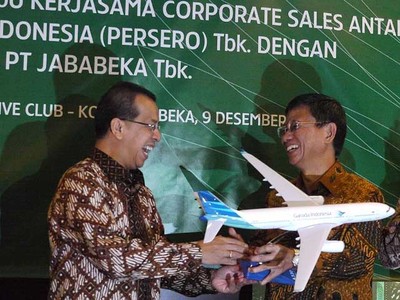 Garuda Indonesia Gandeng Jababeka 