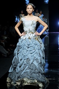 Imelda Kartini Baroque for Mazda8. Jakarta Fashion Week 2012 at Pacific Place Ground Floor. Jakarta. [Foto: Mohammad Abduh/Wolipop]