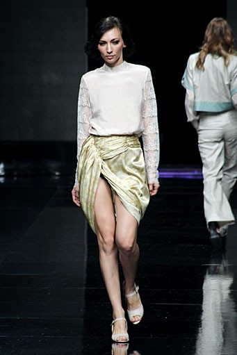 Barli Asmara The Body Shop in Collaboration. Jakarta Fashion Week 2012. Pacific Place. Ground Floor. Jakarta. [Foto: Mohammad Abduh/Wolipop]