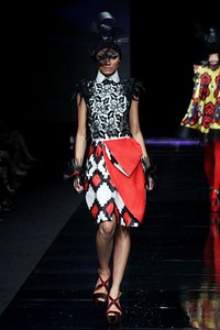 Sebastian Gunawan Dewi Fashion Knight. Jakarta Fashion Week 2012 at Pacific Place Ground Floor. Jakarta. [Foto: Mohammad Abduh/Wolipop]