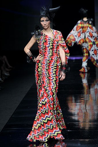 Sebastian Gunawan Dewi Fashion Knight. Jakarta Fashion Week 2012 at Pacific Place Ground Floor. Jakarta. [Foto: Mohammad Abduh/Wolipop]