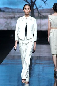 Auguste Soesastro Restu Bumi. Dewi Fashion Knight. Jakarta Fashion Week 2012 at Pacific Place Ground Floor. Jakarta. [Foto: Mohammad Abduh/Wolipop]