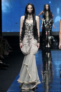 Sapto Djojokartiko Sang Radeng Girah Dewi Fashion Knight. Jakarta Fashion Week 2012 at Pacific Place Ground Floor. Jakarta. [Foto: Mohammad Abduh/Wolipop]