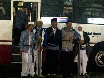 Gerhana Bulan Temani Pemulangan Kloter Terakhir