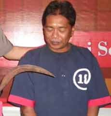 Ngaku Sering Dirasani, Mat Hari Bacok Kepala Teman
