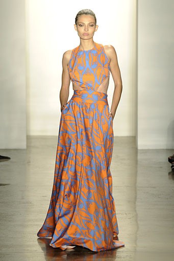 Sophie Theallet, Spring/Summer 2012. New York Fashion Week 2012. [Photo by Arun Nevader/Getty Images]