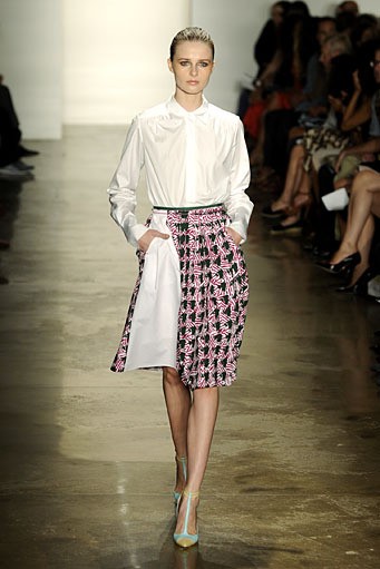 Sophie Theallet, Spring/Summer 2012. New York Fashion Week 2012. [Photo by Arun Nevader/Getty Images]