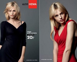 Pria Ini Jadi Model untuk Iklan Bra 