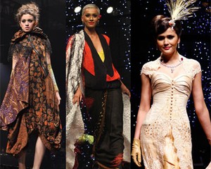 Langgam 3 Hati, Fashion Show dengan Iringan Musik Keroncong