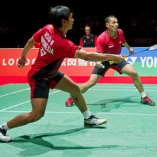 Ahsan/Bona Kalah dari Ganda Denmark