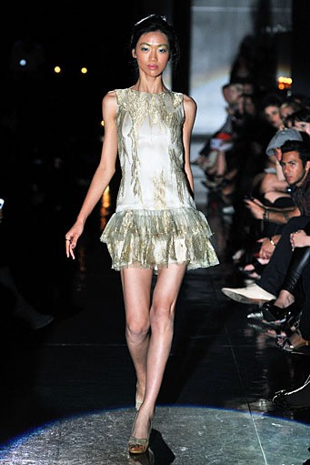 Raul Penaranda, Spring/Summer 2012. New York Fashion Week 2012. [Photo by Slaven Vlasic/Getty Images]