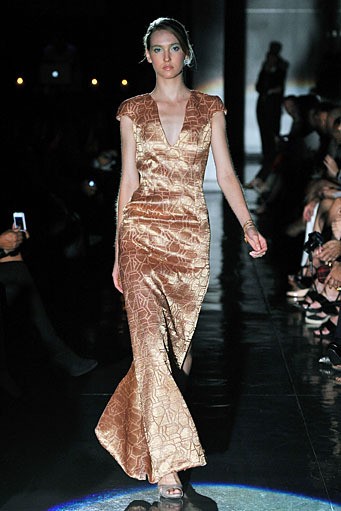 Raul Penaranda, Spring/Summer 2012. New York Fashion Week 2012. [Photo by Slaven Vlasic/Getty Images]