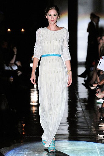 Raul Penaranda, Spring/Summer 2012. New York Fashion Week 2012. [Photo by Slaven Vlasic/Getty Images]